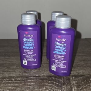 Lot of 4 Aussie Deep Conditioner 3 Minute Miracle Moist 1.7fl oz.